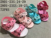 Sandales pour enfants à bout fermé avec logo personnalisé, imprimées, pour filles, style Dubai, par des fournisseurs vérifiés