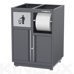 Kinbox - Caja <span class=keywords><strong>de</strong></span> Herramientas Resistente <span class=keywords><strong>de</strong></span> 23 Piezas, Armario <span class=keywords><strong>de</strong></span> Almacenamiento para Garaje, Bancos <span class=keywords><strong>de</strong></span> <span class=keywords><strong>Trabajo</strong></span> Metálicos para Espacio <span class=keywords><strong>de</strong></span> <span class=keywords><strong>Trabajo</strong></span> Industrial - Product Image 3