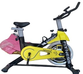 Vélo de <span class=keywords><strong>spinning</strong></span> à domicile à roue d'inertie de 6 kg, vélo de gym OEM, vélo d'entraînement cardio ultra-stationnaire, vélo de fitness pour le cyclisme - Product Image 2