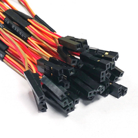 Maßgefertigter DuPont-Steckverbinder Jumper-Kabel 2,54 mm Rastermaß 85 mm Länge Kabelbaum Flachkabel