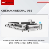 Machine de découpe laser fibre CNC haute précision à taille personnalisable, puissance Delta 1500W-12000W, refroidie par eau, pour enseignes publicitaires métalliques