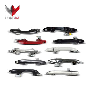 Poignée extérieure de porte en plastique chromé véritable pour Honda Civic Accord City Crv Cr-v Fit Jazz Odyssey Vezel Crosstour - Product Image 2