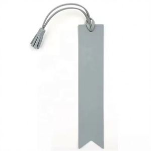 Segnalibri in PU Colorati con Ciondolo a Nappa, Etichette Scrivibili, Regali per Ufficio, Personalizzazione LOGO Aziendale, Vendita all'Ingrosso - Product Image 6