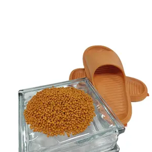 Hoge Kwaliteit Eva Plastic Materiaal SLP2161-3 Oranje Eva Samengestelde Korrel Voor Slippers Sneakers Sandaal Yoga Mat