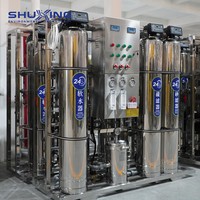 Système d'osmose inverse industriel à faible coût pour le traitement de l'eau des puits forés, en acier inoxydable 4040
