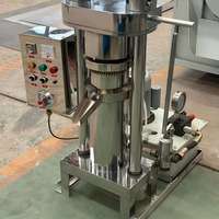 Nouvel extracteur d'huile hydraulique hautement efficace avec une capacité de 12 kg/h pour les petites presses à huile de graines en usine