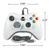 Control de Juego con Cable Zowie AGB-005 para 360 con Doble Vibración y Función de Ahorro de Energía para 360/PC