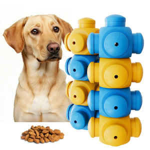 Jouets interactifs pour chiens à assembler soi-même, durables, pour la dentition et la stimulation, avec distributeur de friandises, pour lutter contre l'ennui - Product Image 1