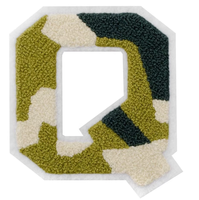 Patchs brodés 3D personnalisés en chenille pour sweats à capuche, formes fleur/cœur, à thermocoller sur vêtements, logo personnalisé pour chapeaux