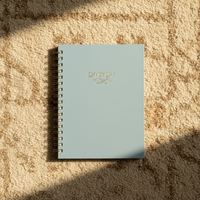 Carnet à spirales personnalisé de haute qualité, planificateur quotidien, journal de santé mentale, impression de carnets de qualité supérieure