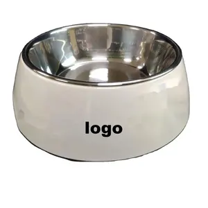 不锈钢自动狗粮和水碗防滑宠物碗，小/XL尺寸，适用于大/小品种储存