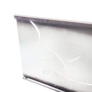 Panneau de poêle noir 1000*600mm et bouclier thermique pour poêle à bois et à granulés - Product Image 5