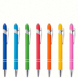 Cadeau publicitaire promotionnel, stylo à bille à écran tactile 2 en 1, pointe de 1,0 mm, logo et couleur personnalisés - Product Image 1