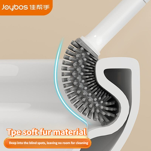 Portaescobillas de Inodoro de Pared Ecológico de PP <span class=keywords><strong>con</strong></span> Cerdas de Silicona Sólida para la Limpieza del <span class=keywords><strong>Baño</strong></span> - Product Image 4