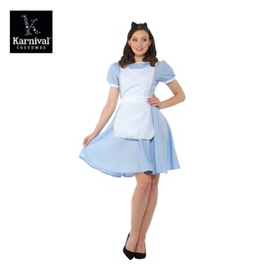 ODM donna tradizionale Halloween fiaba Costume intero vendita include fascia vestito per Cosplay <span class=keywords><strong>Alice</strong></span> <span class=keywords><strong>Wonderland</strong></span> - Product Image 4