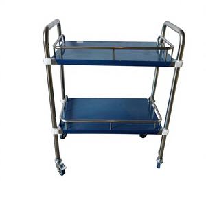 Hospital Stainless Steel <strong>Dressing</strong> <strong>Trolley</strong> Surgical Instrument <strong>Trolley</strong> - Product Image 4