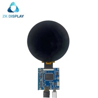 Écran LCD ZKDisplay 2,76 2,8 pouces 480*480 IPS 40 PIN SPI MCU RGB avec écran tactile capacitif, carte HMI, module TFT