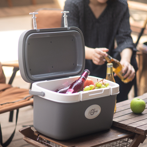 กล่องเก็บความเย็นแบบแข็ง PE ขนาด 40Qt 25L ผลิตตามสั่ง ขายส่ง เก็บน้ำแข็งได้นาน 3 วัน สำหรับเก็บอาหาร แคมป์ปิ้ง ตกปลา - Product Image 6