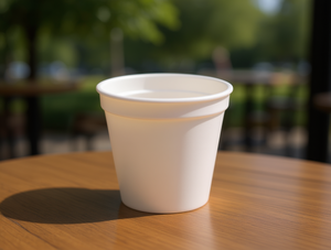 Tazza da Caffè Biodegradabile Serie BC in Amido di Mais, 8 Oz, Monoparete, per Bevande Calde, Adatta al Contatto Alimentare, Utilizzabile nel Microonde - Product Image 2