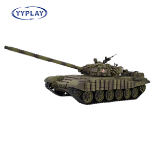 รถถังรุ่น T-72 ของรัสเซีย ยี่ห้อ Henglong 3939-1 ขนาด 1/16 รถถังบังคับวิทยุ 2.4Ghz IR+BB ของเล่นรถถังบังคับวิทยุ ของขวัญสำหรับผู้ที่ชื่นชอบรถถัง - Product Image 2