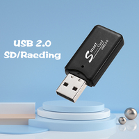 Lecteur de carte USB 2.0 Super vitesse 2 en 1 pour adaptateur de carte SD SDHC SDXC Micro TF OTG SD/TF carte Trans-flash