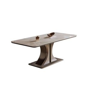 Tavoli da banchetto per famiglie barocche <span class=keywords><strong>tavolo</strong></span> da pranzo contemporaneo in acciaio inossidabile <span class=keywords><strong>tavolo</strong></span> da pranzo con <span class=keywords><strong>sedie</strong></span> - Product Image 5