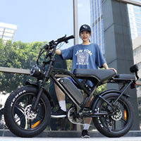 Bicicleta Eléctrica VOMO X80PRO, Bicicleta Eléctrica Urbana de Largo Alcance y Alta Velocidad con Neumáticos FAT, 25KM/H, Entrega Incluida