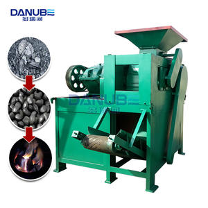 Máquina de prensado de briquetas de carbón, juego completo de fabricación de briquetas de carbón, máquinas de briquetas de carbón para barbacoa - Product Image 1