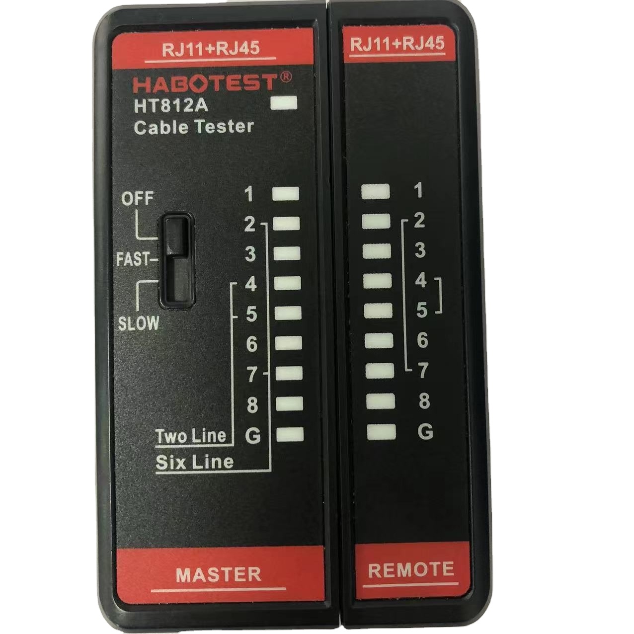 Новые измерительные приборы Habotest HT812A, тестер кабелей RJ11 + RJ45