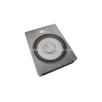 Doble radiador Super bass 10 pulgadas bajo el asiento subwoofers coche activo subwoofers