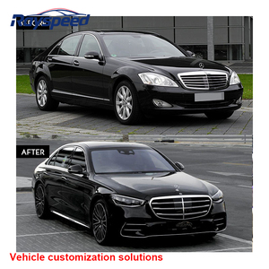 Amélioration du tableau de bord de la voiture, mise à niveau de l'intérieur pour Mercedes Classe S W221, accessoires internes pour Mercedes, de W221 à W222 - Product Image 3