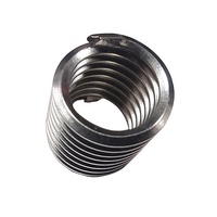 Inserts filetés hélicoïdaux en acier inoxydable SUS304 M2x0.4, assortiment d'inserts de réparation métriques pour kit de réparation de filetages métalliques