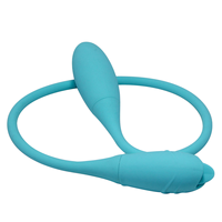 Vibrateur anal double en silicone rechargeable par USB à 7 fréquences vibrantes pour couples, massage du point G et de la prostate