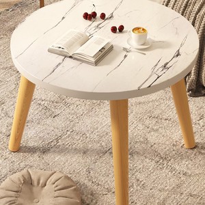 Modern Small Size Coffee <strong>Table</strong> Wooden Internet Celebrity Bedside <strong>Table</strong> Simple Creative Design for Home Balcony <strong>Mini</strong> Sofa <strong>Side</strong> - Product Image 2