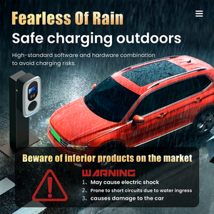 Estación de Carga para Vehículos Eléctricos (VE) de 7-22kW, Conexión Única CCS2 Tesla, para Hogar o Negocio, Accesorios para Autos - Product Image 5