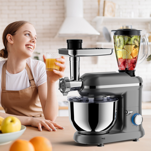 Appareils alimentaires <span class=keywords><strong>de</strong></span> <span class=keywords><strong>cuisine</strong></span> 5-en-1 Mixeur électrique multifonction sur socle Kitchen's Aid avec mixeur et hachoir à viande - Product Image 6