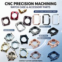 Servicio de Mecanizado CNC Personalizado No Estándar para Marcos Metálicos de Precisión y Carcasas de Reloj de Acero Inoxidable para Tecnología Vestible