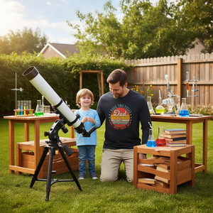 T-shirt à manches longues pour papa physicien, cadeau de fête des pères pour les pères scientifiques - Product Image 3
