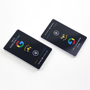 Custom Design NFC Google Review <b>Card</b> NFC <b>Card</b> Google Review With QR Code - Product Image 1
