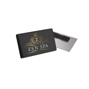 Insignia Metálica Brillante de Megan, Merchandising Personalizado - Product Image 1