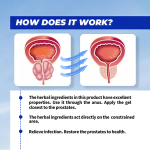 Gel rectal à base de plantes pour hommes, produit d'amélioration de <span class=keywords><strong>la</strong></span> prostate, traitement <span class=keywords><strong>des</strong></span> problèmes d'urination, marque privée OEM Prof.Ding, vente en gros - Product Image 2