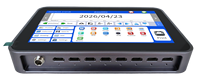 Imprimante jet d'encre TIJ haute vitesse multi-têtes Yaomatec Linux 10 pouces pour l'impression de codes-barres, codes QR et dates sur cartons et sacs plastiques