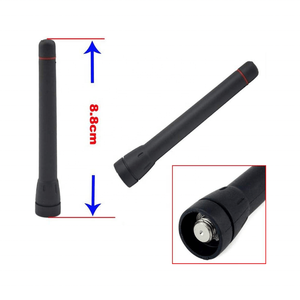 เสาอากาศสั้น VHF 136-174Mhz สำหรับวิทยุเครื่องส่งรับวิทยุ F11 F16 FA-SC55V IC-F33 IC-F3 IC-F30 IC-F70 IC-F14 F70T F70S - Product Image 2