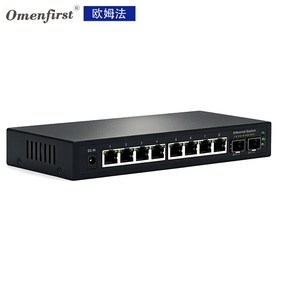 Switch Ethernet POE de 8*2.5G RJ45 con 2 Puertos SFP+ de 10 Gigabit, Directo de Fábrica, Sin Administración, DC 48V, Switch de 2.5G, Switch de 10Gb - Product Image 5