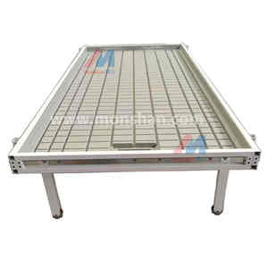 Table de croissance verticale V Track Trellis Posts Rolling Tables - Product Image 6