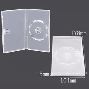 Custom PP Plastic DVD Case Multi Disc <b>Storage</b> <b>Box</b> for Car CD VCD Wedding Record Transparent Cover Insert - Product Image 4