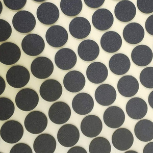 Bjs Black EVA Foam Sticker Round Single Sided Adhesive High Temperature Resistant For Electronics - Product Image 2