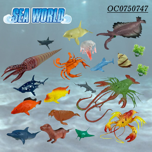 Set di Giocattoli di Animali Marini di Alta Qualità <span class=keywords><strong>2022</strong></span>, Set di Giocattoli di Animali in Plastica, Set di Giocattoli di Animali per Bambini - Product Image 2