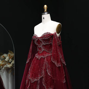 Jancember LSZ215 Árabe Sweetheart Crystal Vestidos de fiesta formales para mujer - Product Image 4