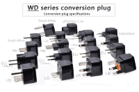 Adaptateur de voyage universel personnalisé avec logo, prise USA/Europe/Royaume-Uni/Australie, certifié CE ROHS